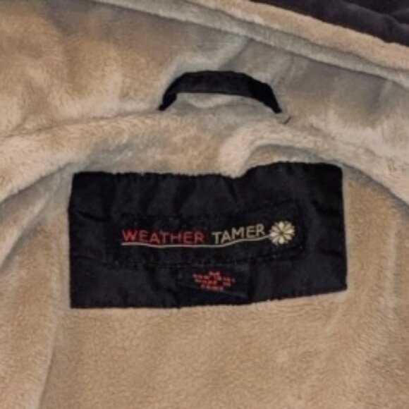 Women's Medium Weather Tamer Black hooded lightweight jacket - Picture 10 of 10